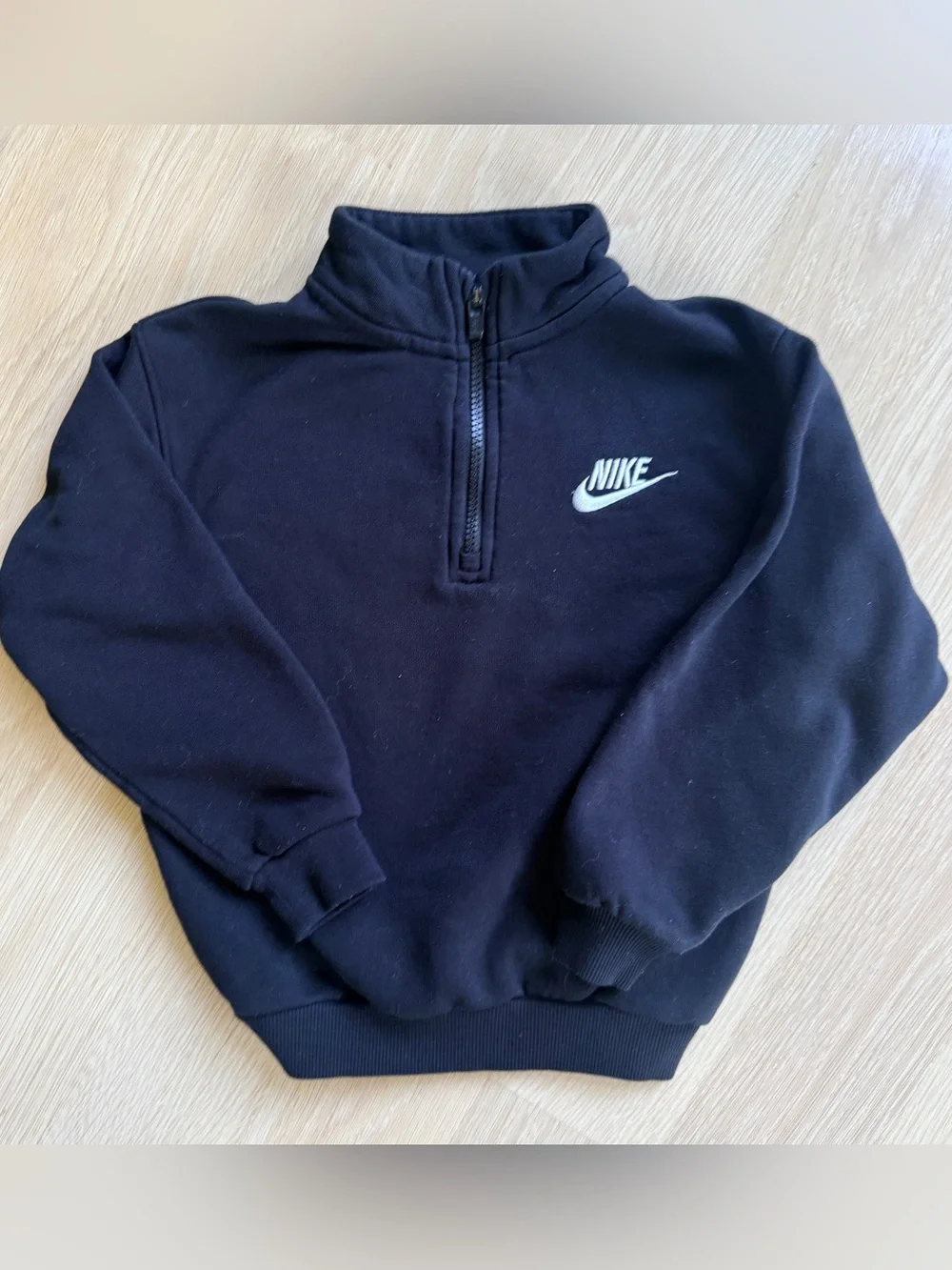 Nike Kids  Half-Zip Pullover - Black - Size 6